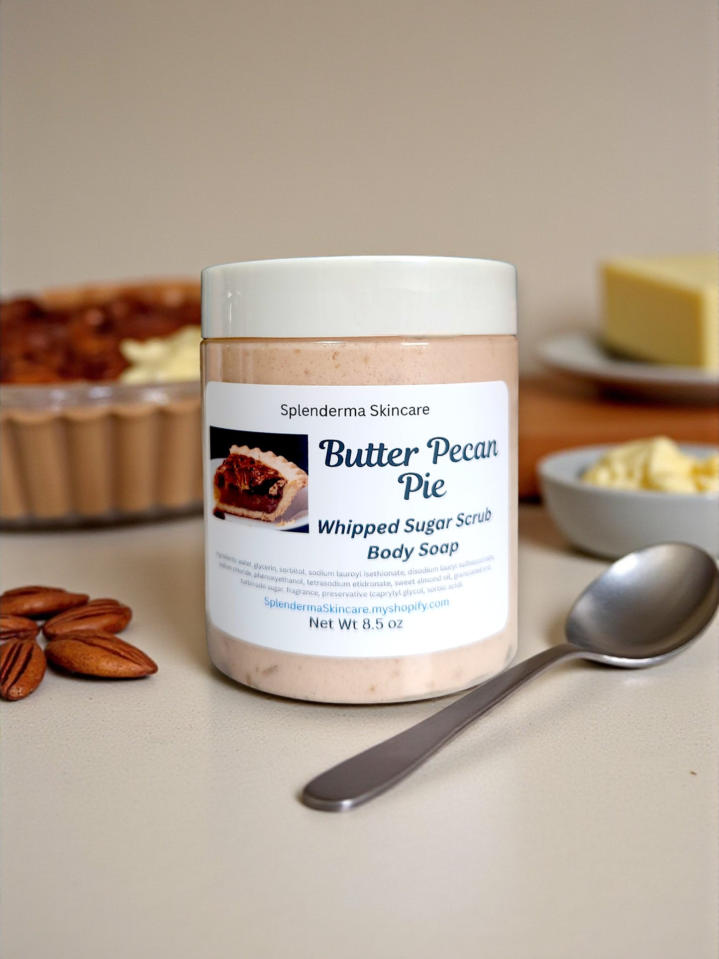 Whipped Sugar Scrub Body Soap-Fall Scent Collection