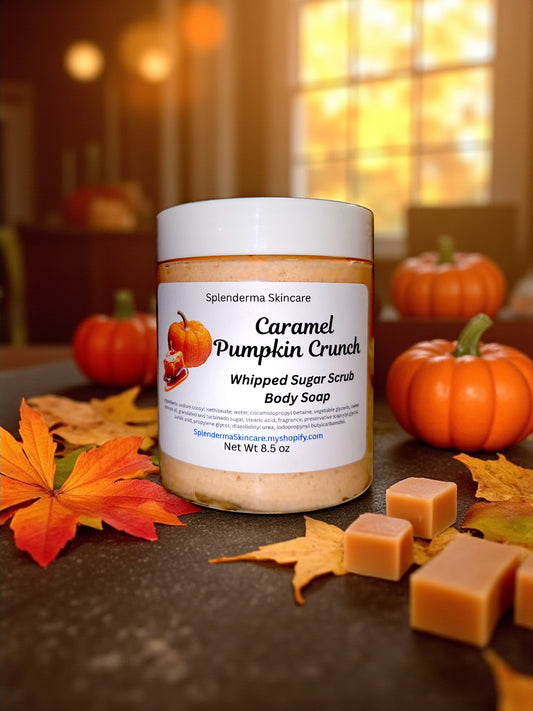 Whipped Sugar Scrub Body Soap-Fall Scent Collection