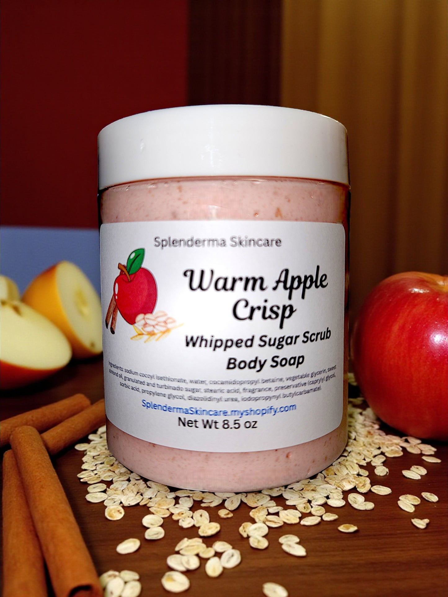Whipped Sugar Scrub Body Soap-Fall Scent Collection