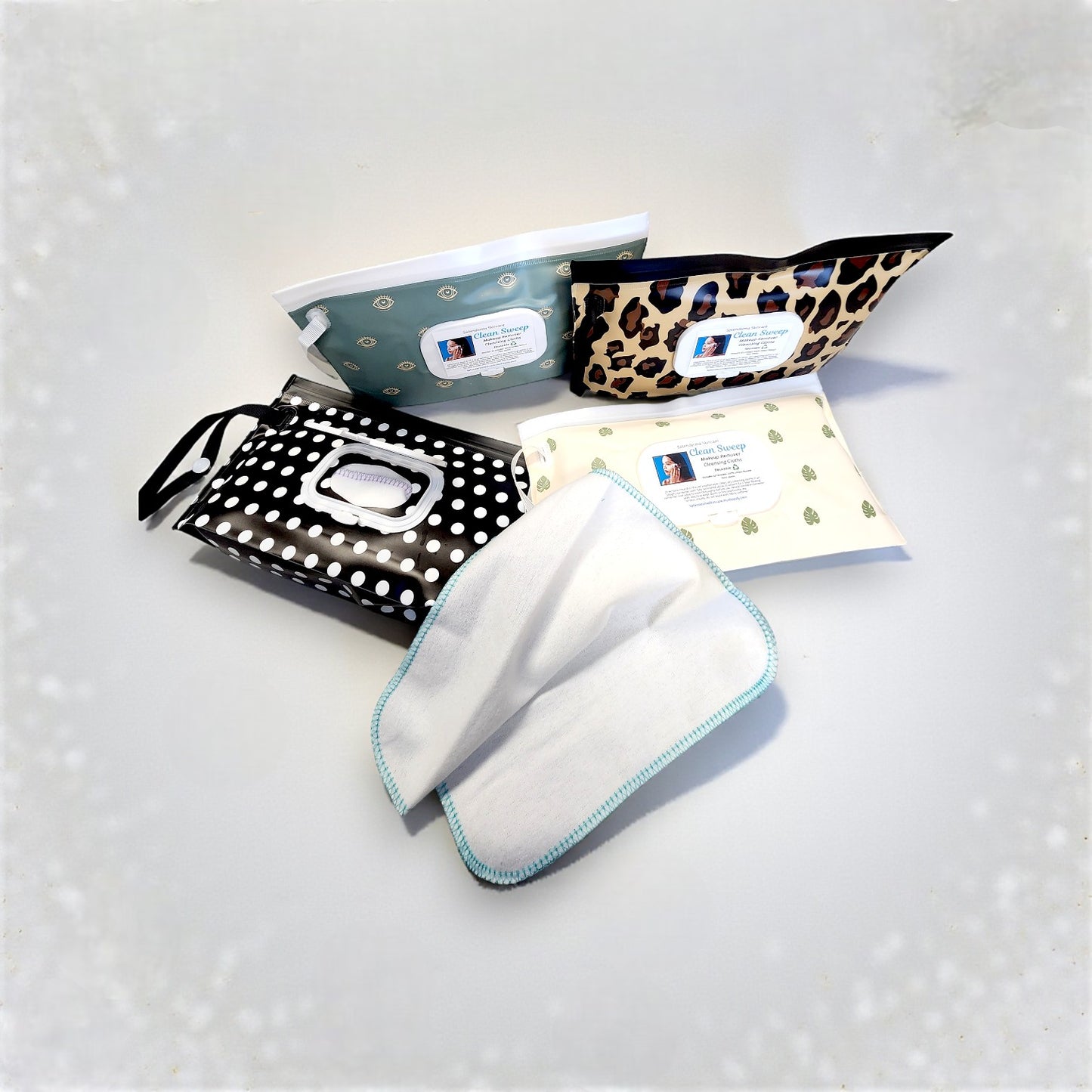 Clean Sweep Reusable Makeup Remover Wipes